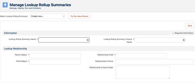 DLRS Lookup Relation Fields