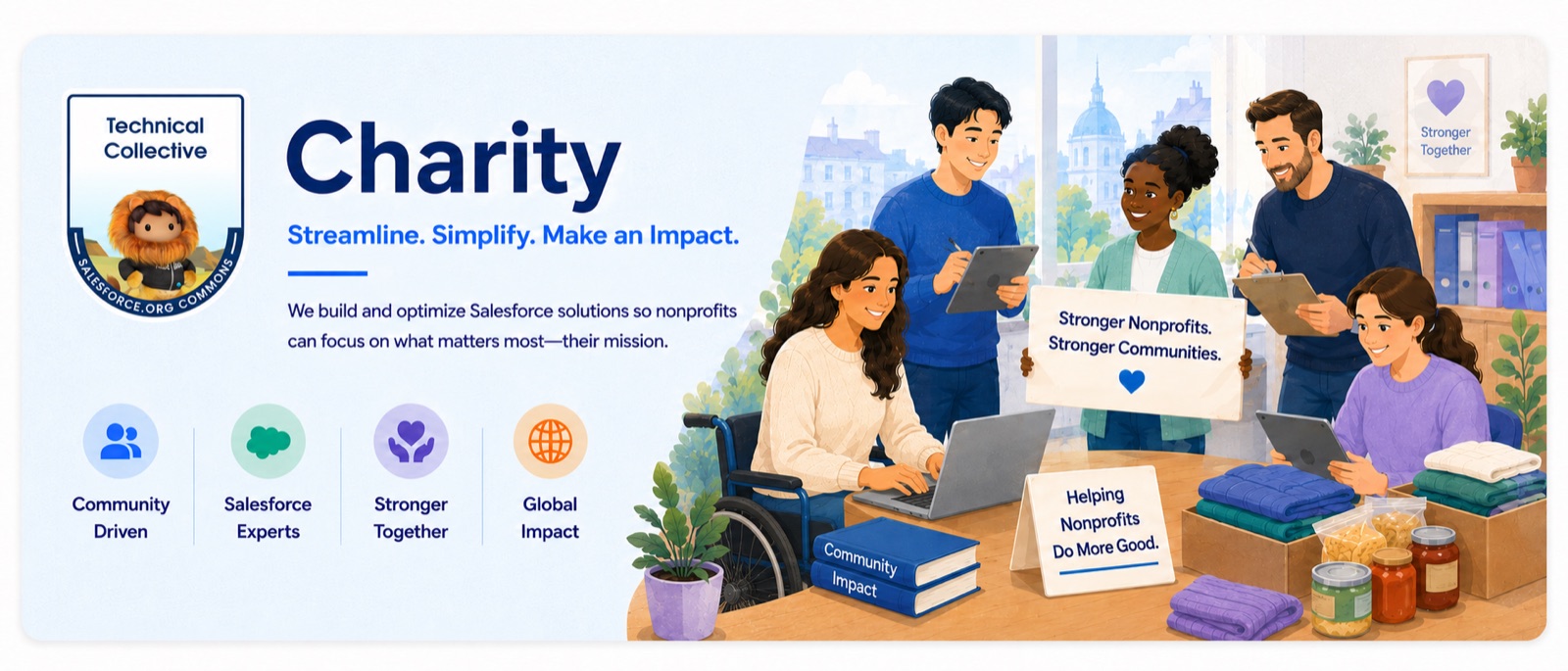 Charity — Streamline. Simplify. Make an Impact.