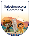Salesforce.org Commons badge