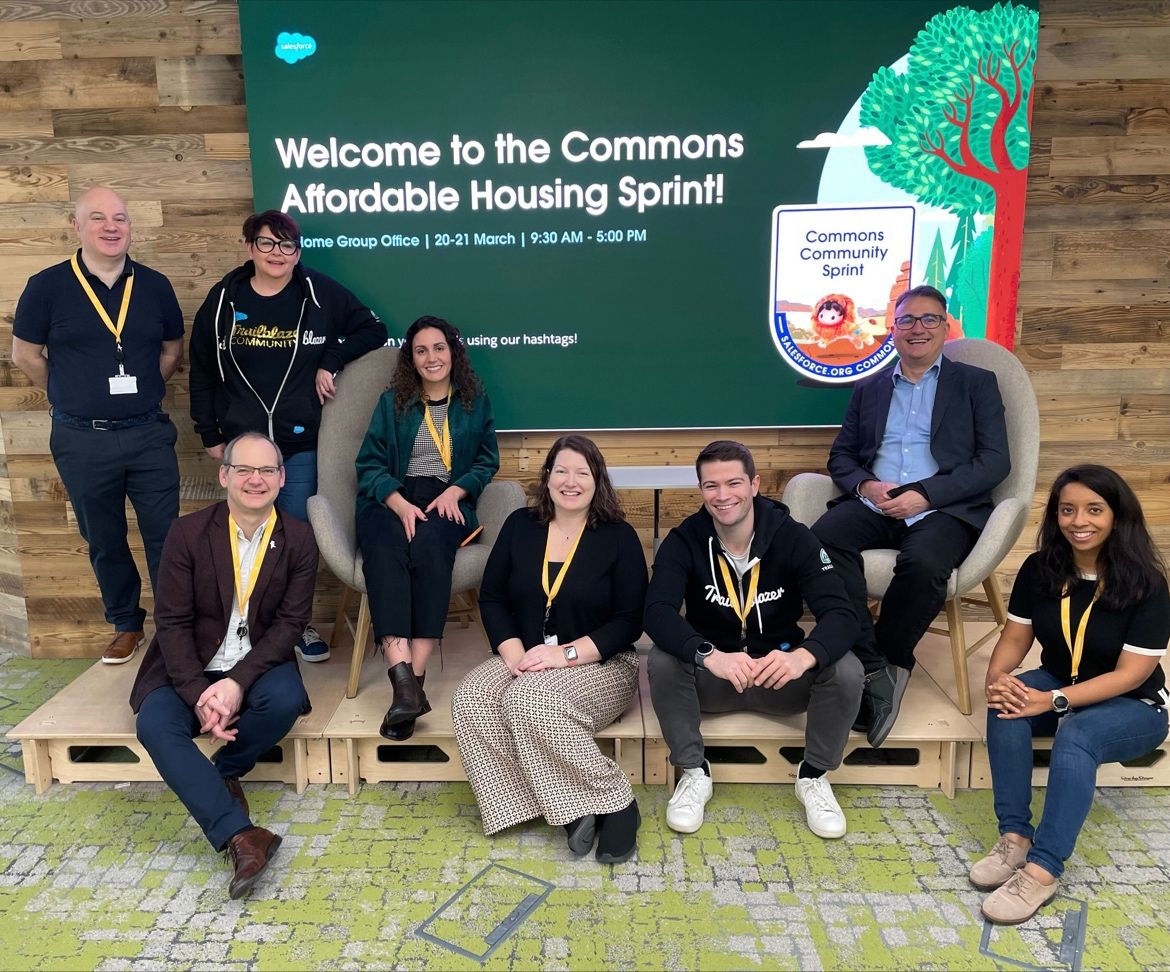 The Salesforce Commons and Housing Teams partner to host the Commons Affordable Housing Sprint