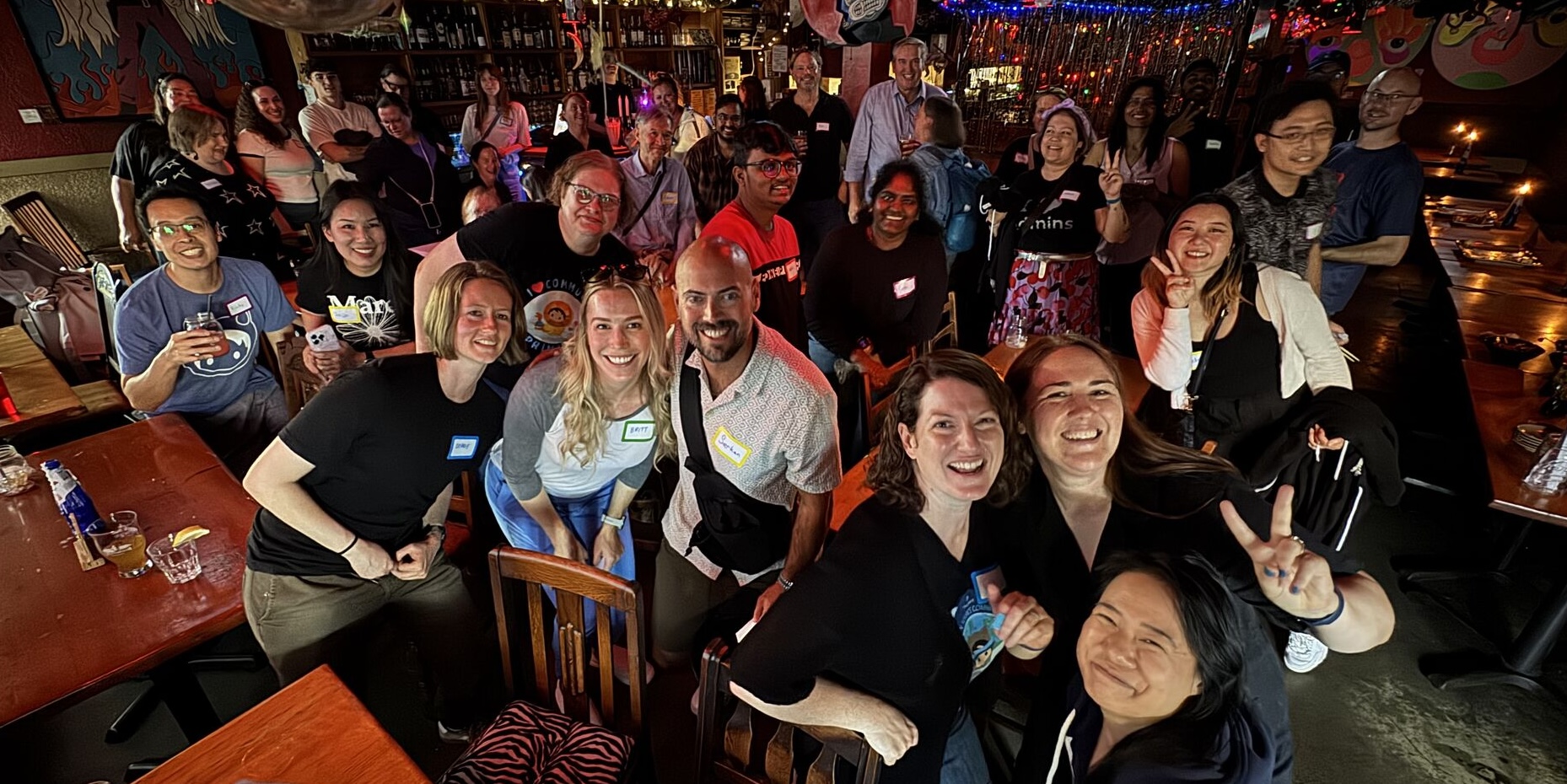 Vancouver Nonprofit User Group Social Kick-off group photo, Sept, 2025