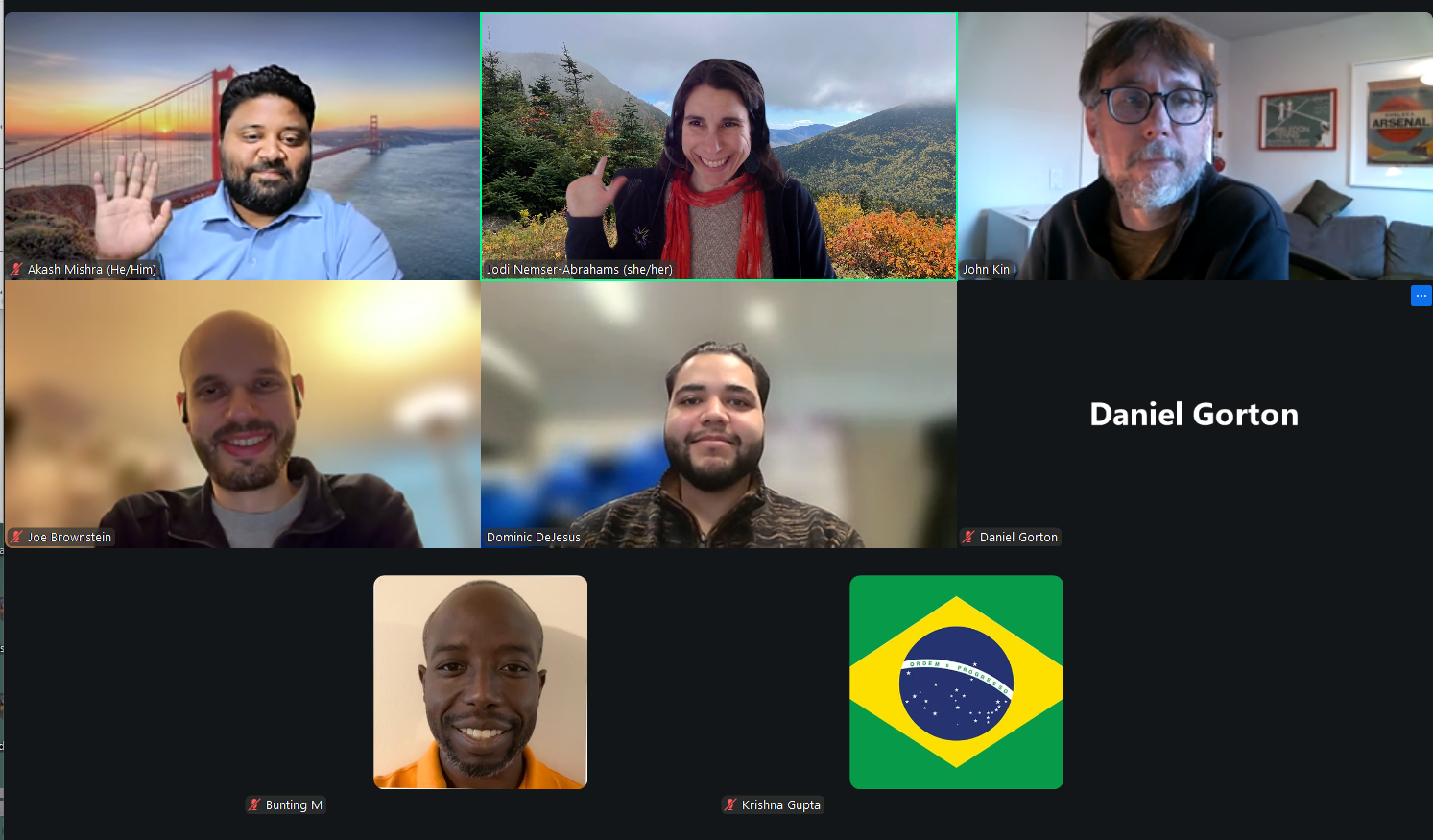 Sprinty's Community Resources group photo, Jan Virtual Sprint 2026