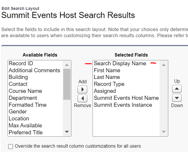 Event Host Search Layout Page2